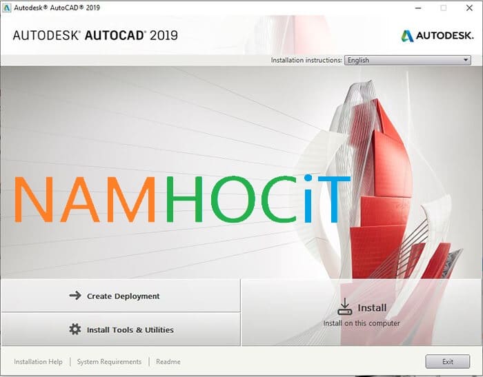 Tải AutoCAD 2019 Full Crack X-Force Keygen (32bit + 64bit)