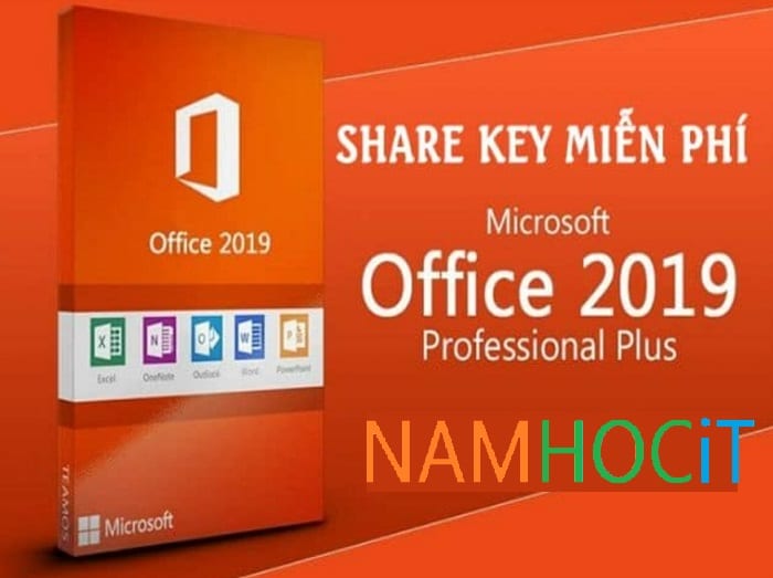 Key Office 2019 Professional Plus Miễn Phí [Update Liên Tục] - Nam Học It